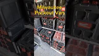 Milwaukee Packout Van Update milwaukeepackout howto shorts [upl. by Phyllys]