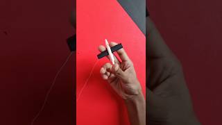 SpiderMan Web shooter  How to make SpiderMan Web shooter  Easy pen launcher [upl. by Fulvi]