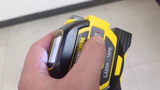 3in1 Laser Distance Measuring Tape User Manual [upl. by Hannaoj522]