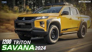 👍MITSUBISHI L200 TRITON SAVANA 2024 MÁS TODOTERRENO [upl. by Shanleigh]