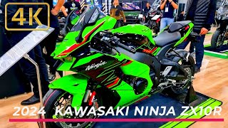 AllNew 2024 Kawasaki Ninja ZX10R  Walkaround  4k [upl. by Aknaib]