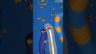 Wormszone Magic🐍 Game play Short snack worms youtubeshort slitheriowormatiogames [upl. by Ard]