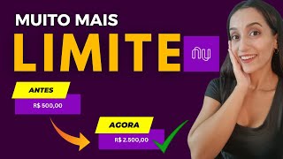 🟡 MAIS LIMITE NO NUBANK  COMO FUNCIONA O CONSTRUIR LIMITE [upl. by Alim]