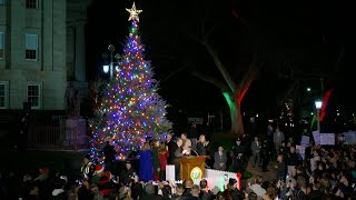 2023 State Capitol Tree Lighting Ceremony [upl. by Marion]