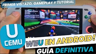 CEMU Ya en ANDROID Tutorial de Instalación AGREGAR JUEGOS y más [upl. by Alioz964]