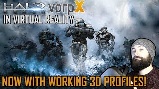 Halo Reach in VR  NOW WITH 3D PROFILES  Halo Reach in Virtual Reality with Vorpx [upl. by Asseralc]