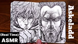 Drawing Askeladd  Vinland Saga 👑 [upl. by Ehrenberg229]