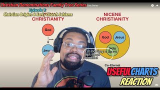 Christian Denominations Family Tree Series  UsefulCharts Reaction [upl. by Hsitirb]