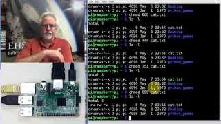 Raspberry Pi Linux LESSON 23 How to Change File Permissions [upl. by Meerek2]