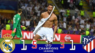 Real Madrid 5×3 Atletico Madrid  UCL Final 2016  Extented Highlights amp Goals [upl. by Pellegrini]