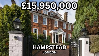 £15950000 Hampstead Mansion  London Real Estate [upl. by Egide249]