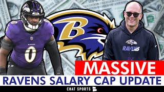 MASSIVE Salary Cap Update Ft Roquan Smith  Ravens First Official Injury Report  Ravens News [upl. by Floridia]