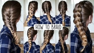 How to Braid Your Own Hair For Beginners  How to Braid  Braidsandstyles12 [upl. by Afihtan]