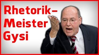 RhetorikMeister Gregor Gysi hebelt kritischen Fragesteller aus [upl. by Frye]