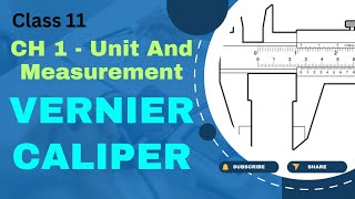 Vernier Caliper Class 11 Physics [upl. by Babita]