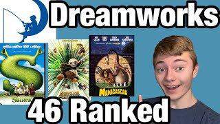 All 46 Dreamworks Movies Ranked [upl. by Llewej]