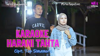 KARAOKE HARANI TAHTA  Musik Tapsel Madinakaraoke karaoketapsel Karaokeduettapselfarrosimamora [upl. by Nissie]