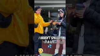 She literally drank it🤭🤣😜😂 comedyvideos pranknation funnyprank pranksnation prankideas [upl. by Halullat]