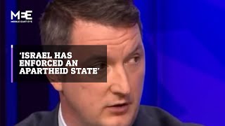 John Finucane Israel has quotenforced an apartheid systemquot [upl. by Udenihc]