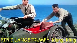 Polizist Klang und Polizist Kling mit BeiwagenMotorrad PIPPI LANGSTRUMPF Kinderfilm [upl. by Averill237]