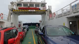 MV Bigga Shetlands Ferry between Yell and Unst Shetland islands [upl. by Weiner]