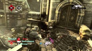 Gears of War 3  Execution 1 Scorcher Execution [upl. by Ardin]