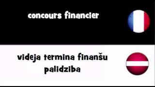 TRADUCTION EN 20 LANGUES  concours financier [upl. by Odnolor]