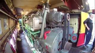 Motor en funcionamiento de Alsthom 060 DB 1957 [upl. by Eannej]