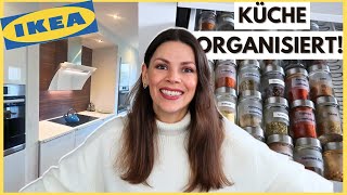 IKEA KÜCHE organisieren 🧽 Ordnung in 7 Schritten [upl. by Llorrad542]