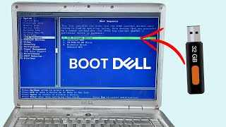 How to Boot and Install Windows 10 on Dell Laptop PC [upl. by Dode699]