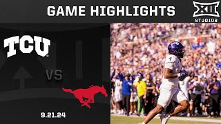 TCU vs SMU Highlights  2024 Big 12 Football [upl. by Grath646]