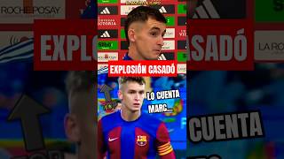 💥LA EXPLOSIÓN DE MARC CASADÓ UN EJEMPLO DE SABER QUEMAR ETAPAS EN LA MASIA DEL FC BARCELONA shorts [upl. by Baptista]