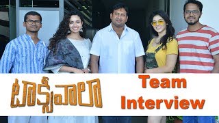 Taxiwala Movie Team Interview With Press  Malavika Nair  Priyanka Jawalkar [upl. by Soph]