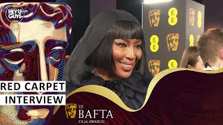 Naomi Campbell  2024 BAFTAs Red Carpet Interview [upl. by Noby]