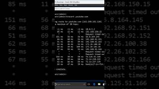 quottracertquot command  Find path to a website [upl. by Anahsahs]