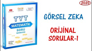 2020 345 TYT MATEMATİK GÖRSEL ZEKA ORİJİNAL SORULAR ÇÖZÜMLERİ [upl. by Myrlene]