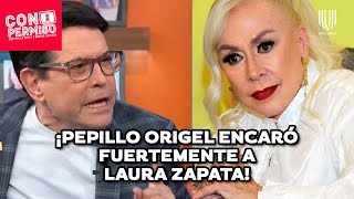 ¡Pepillo Origel habló del encontronazo a gritos que protagonizó con Laura Zapata  Con Permiso [upl. by Snyder]