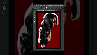 Photoshop Short Tip Change Hair Color shorts [upl. by Oirazan]