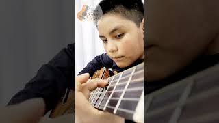 Fabrizio Ramirez 10 años  TU BODA Huayno de Ancash VERSIÓN SOLISTA temple 5ta en SOL 🎶🎸 [upl. by Nerahs]