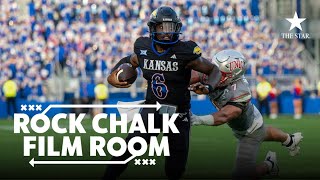 Kansas QB Jalon Daniels in Heisman talk after leading Jayhawks football  CFB on FOX [upl. by Ehling669]