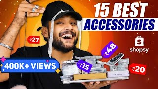 15 Best Men AccessoriesRingsChains on ShopsyFlipkart🔥 Men Jewellery Haul 2023  ONE CHANCE [upl. by Maryjo]