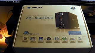 AKiTiO My Cloud Duo 私有雲 2Bay NAS 雲端網路儲存伺服器 玩具開箱文 [upl. by Idelia]