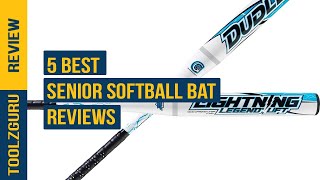 Best Senior Softball Bat In 2024 [upl. by Danczyk]