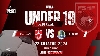 SUPERIORE U19  PARTIZANI  ELBASANI [upl. by Ayotyal]