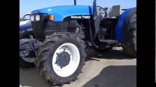 NEW HOLLAND TN90F doble tracción [upl. by Remos]