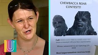 Extraña venganza de Chewbacca contra mujer [upl. by Alludba185]