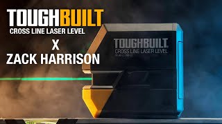 ToughBuilt® 30ft Green Beam SelfLeveling CrossLine Laser Level  with Zack Harrison [upl. by Bishop201]