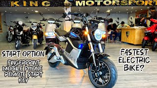 Fastest Electric Bike🧐  Miku Super EBike👌 Fingerprint Unlock😱🔥 BK Vlogs [upl. by Akiehsat]