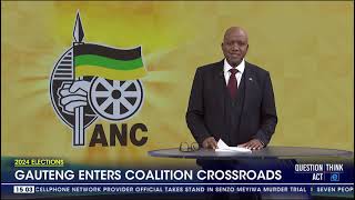 Gauteng enters coalition crossroads [upl. by Groot761]