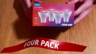 GOVEE GU10 H600D RGBWW SMART LED BULB UNBOXING [upl. by Reiche]